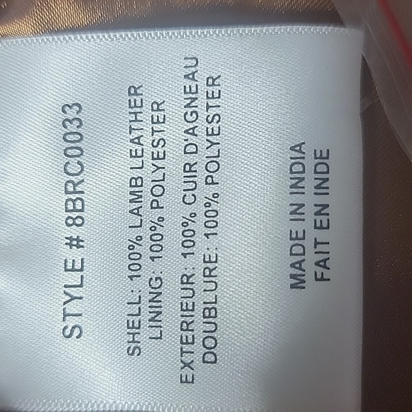 Badgley Mischka Lamb Leather Rosely Trenchcoat NWT Size XS - Picture 9 of 11